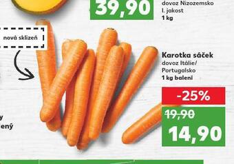 Kaufland Karotka sáček nabídka