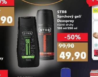 Kaufland Str8 sprchový gel nabídka