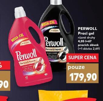 Kaufland Perwoll prací gel nabídka