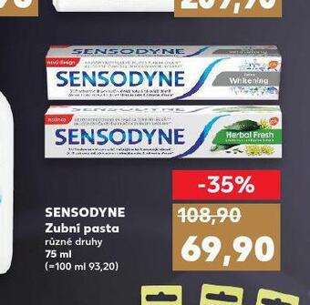 Kaufland Sensodyne zubní pasta nabídka
