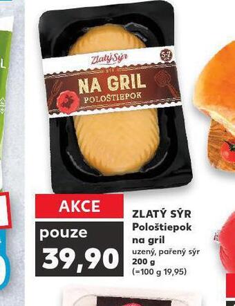 Kaufland Zlatý sýr polooštiepok na gril nabídka