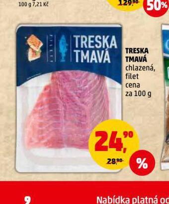 Penny Market Treska tmavá nabídka