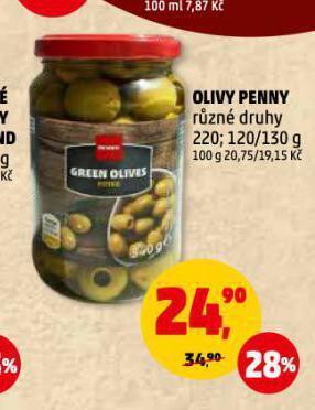 Penny Market Olivy nabídka