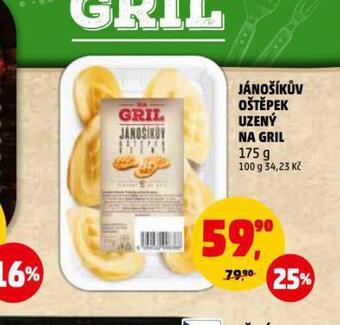 Penny Market Jánošíkův oštěpek uzený na gril nabídka