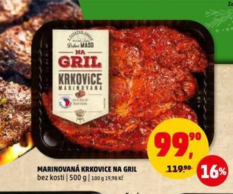Penny Market Marinovaná krkovice na gril nabídka