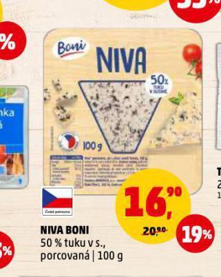 Penny Market Niva sýr nabídka