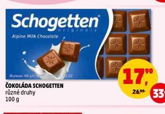 Penny Market Čokoláda schogetten nabídka