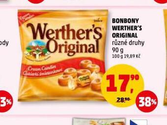 Penny Market Bonbony werther's original nabídka