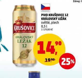 Penny Market Pivo krušovice nabídka