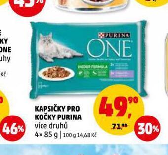 Penny Market Purina one kapsičky pro kočky nabídka