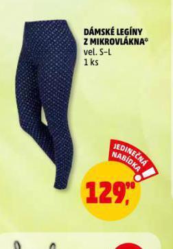 Penny Market Dámské legíny nabídka
