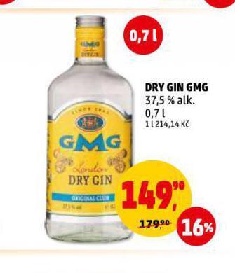 Penny Market Dry gin gmg nabídka