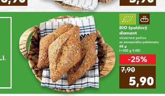 Kaufland Bio špaldový diamant nabídka