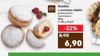 Kobliha s ovocnou náplní