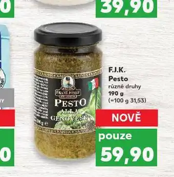 Kaufland F.j.k. pesto nabídka