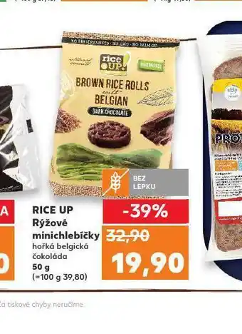 Rice up rýžové minichlebíčky