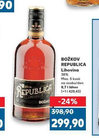 Kaufland Božkov republica nabídka