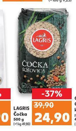 Kaufland Lagris čočka nabídka