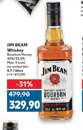 Kaufland Jim beam whisky nabídka