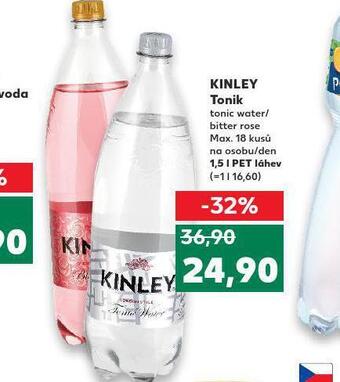 Kaufland Kinley tonic nabídka
