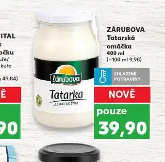 Kaufland Zárubova tatarská omáčka nabídka