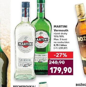 Martini vermouth