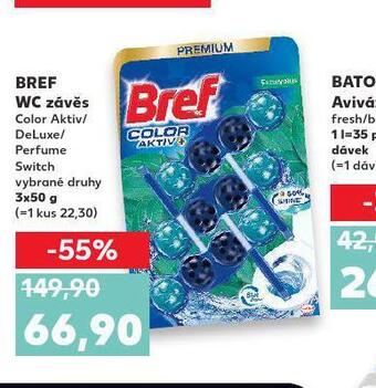 Kaufland Bref wc závěs nabídka