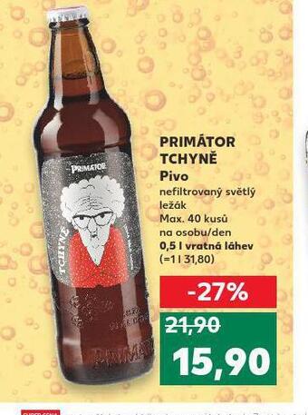 Kaufland Pivo primátor tchyně nabídka