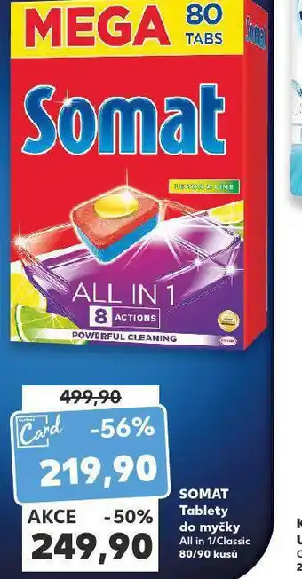 Kaufland Somta tablety do myčky nabídka