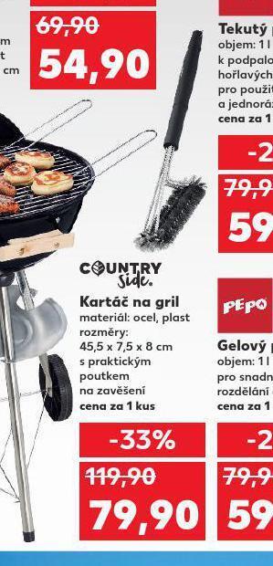 Kaufland Kartáč na gril nabídka