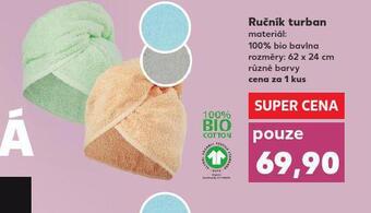 Kaufland Ručník turban nabídka