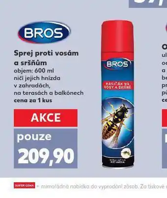 Kaufland Bros sprej proti vosám nabídka