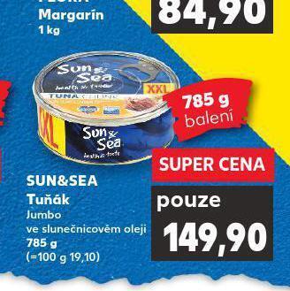 Kaufland Sun & sea tuňák nabídka
