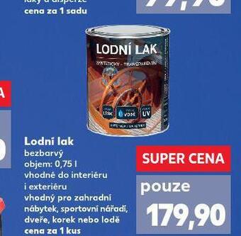 Kaufland Lodní lak nabídka