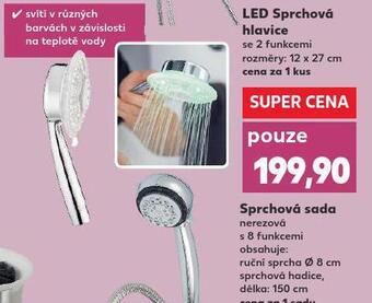 Kaufland Led sprchová hlavice nabídka