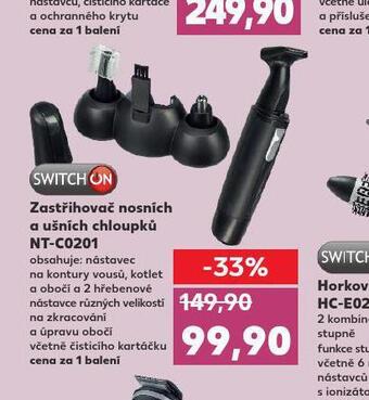Kaufland Zastřihovač nosních a ušních chloupků nabídka