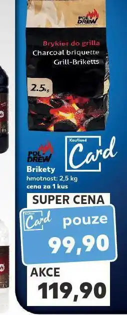Kaufland Brikety nabídka