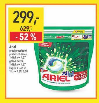 Globus Ariel prací prostředek nabídka