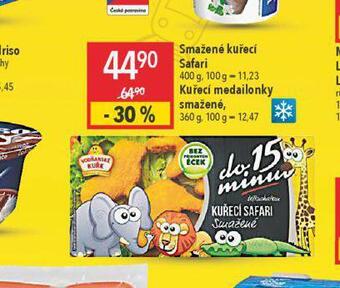 Globus Smažené kuřecí safari nabídka