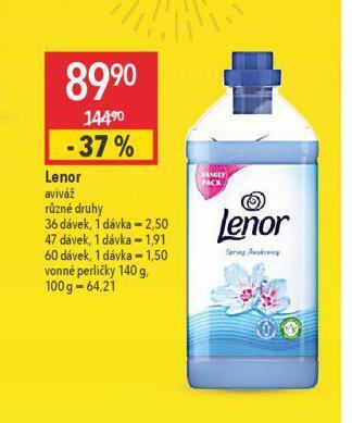 Globus Lenor aviváž nabídka