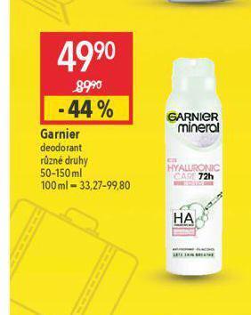 Garnier deodorant