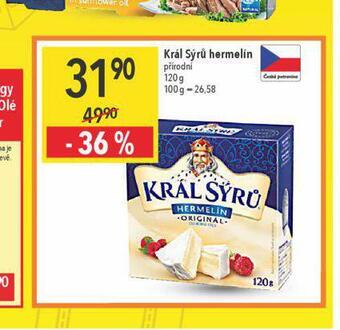 Globus Král sýrů hermelín nabídka