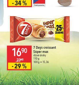 Globus 7 days croissant nabídka