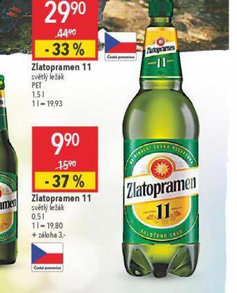 Globus Pivo zlatopramen nabídka