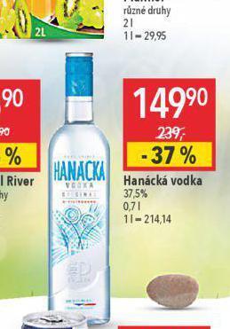 Globus Hanácká vodka nabídka