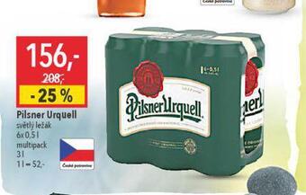 Globus Pivo pilsner urquell nabídka