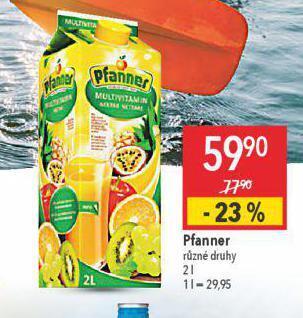 Globus Pfanner nabídka