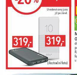 Globus Powerbanka nabídka