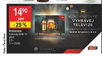 Globus Pivo krušovice nabídka