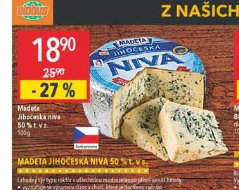 Globus Jihočeská niva sýr nabídka